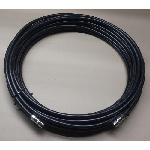 25м , 6ГГц , кабель коаксіальний 1/2" superflexible з роз'ємами N-type(male) <-> N-type(male)