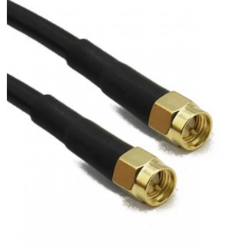 25см RG58 кабель з обох кінців SMA(male) штекер