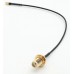 Пигтейл, 15см, IPEX и SMA female, кабель RF 1.37