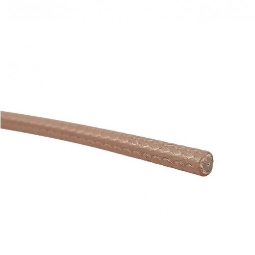 Коаксиальный антенный кабель RG316D с двойным экранированием Silver Copper