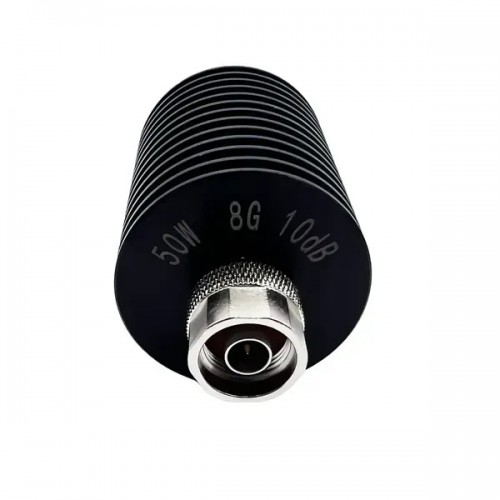 ВЧ аттенюатор N-Type-M - N-Type-F 10db 50W 8 GHz