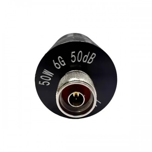 ВЧ аттенюатор N-Type-Male - N-Type-Female 50db 50W 6G