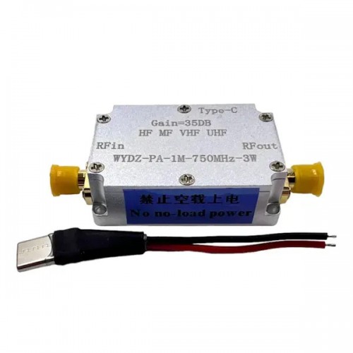 Підсилювач 35db-1M-750MHz-3W