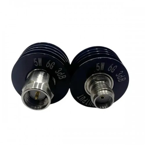 ВЧ аттенюатор SMA-M - SMA -F 3dB 5W 6GHz