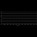 ВЧ аттенюатор SMA-M - SMA-F 5db 2W 18GHz