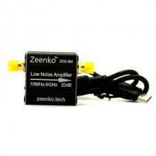Малошумний підсилювач сигналу Zeenko ZK06-BM 10M-6GHz 235mA 25dB