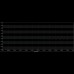 ВЧ аттенюатор SMA-M - SMA-F 1db 2W 18GHz