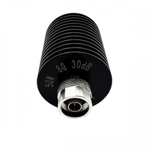 ВЧ аттенюатор N-Type-M - N-Type-F 30db 50W 8 GHz
