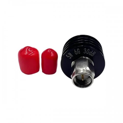 ВЧ аттенюатор SMA-M - SMA -F 30db 5W 6GHz