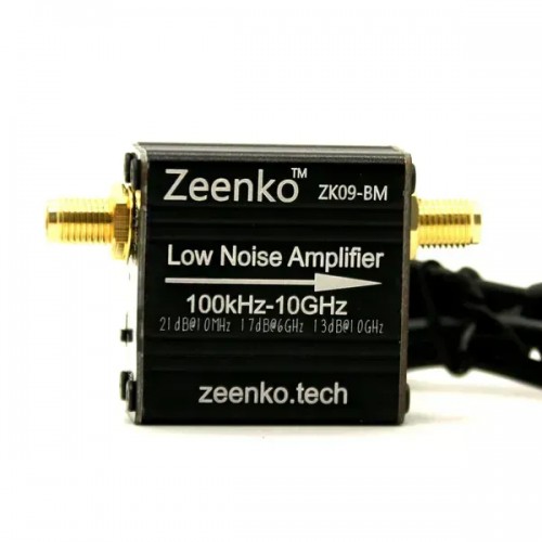 Малошумящий усилитель сигнала Zeenko ZK09-BM 100kHz-10GHz 230mA