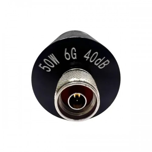 ВЧ аттенюатор N-Type-Male - N-Type-Female 40db 50W 6G