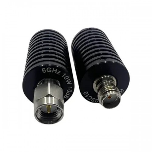 ВЧ аттенюатор SMA-M - SMA-F 10dB 10W 6GHz