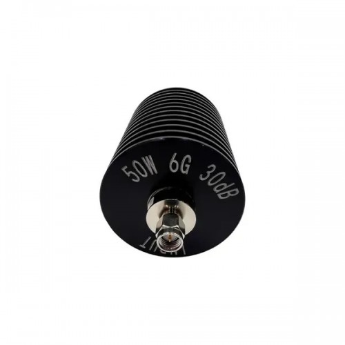 ВЧ аттенюатор SMA-M - SMA -F 30db 50W 6GHz