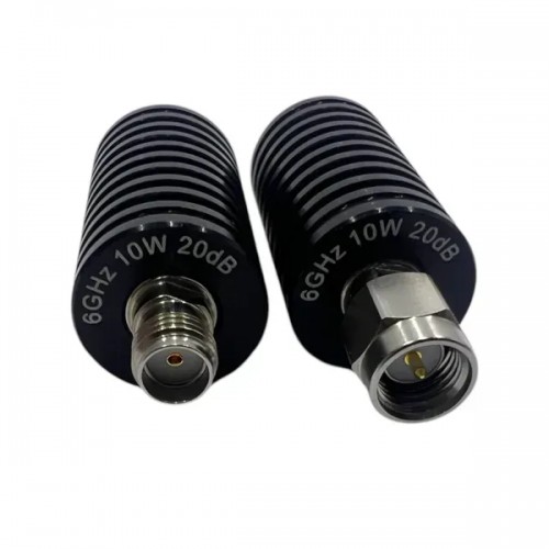 ВЧ аттенюатор SMA-M - SMA-F 20dB 10W 6GHz