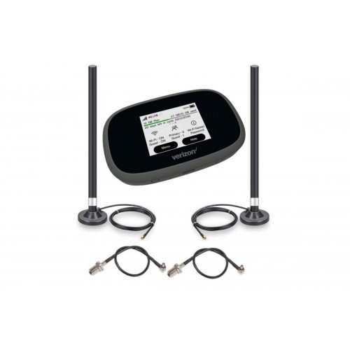 Комплект 4G LTE Novatel Inseego MiFi 8800L/ 8000L + 2 автомобильные антенны Toridoku 10 dBi F с переходниками TS9