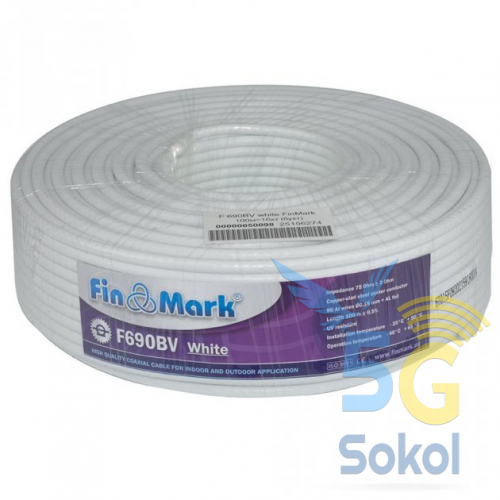 Кабель коаксіальний Finmark F690BV