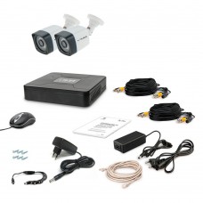 Комплект видеонаблюдения Tecsar AHD 2OUT LIGHT LUX