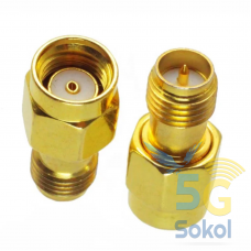 Переходник RP-SMA male to RP-SMA female