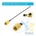 Купить Переходник SMA male - IPX U.FL Female