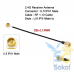 Пигтейл SMA-Male - U.FL-Male ВЧ кабель переходник 1,13 мм 20 см