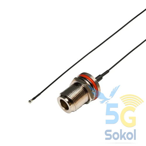 Переходник RF1.13 IPX-4 (MHF4) female to N-type