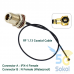 Переходник гнездо N-TYPE- IPX4/MHF4 plug