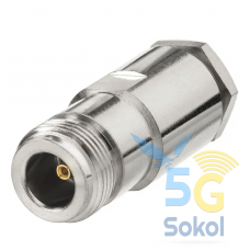 Разъем N female для кабеля RG-8 (RG213)