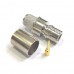 Разъем QMA-male для кабеля RG8 (RG213) обжим