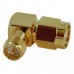 Переходник SMA male - RP-SMA female угловой