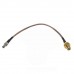 Пигтейл завдовжки 10 см RG178 SMA-female/TS9