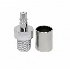 Разъем QMA-female для кабеля RG8 (RG213) обжим