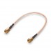 Пигтейл SMA male - SMA male 20 см RG-316