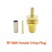 Конектор RP SMA female для кабеля RG316, RG174 Конектор RP SMA female для кабеля RG316, RG174
