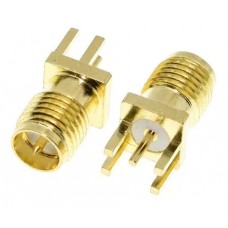 Разъем RP-SMA female на друковану плату PCB