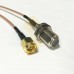 Антенный переходник пигтейл F female - SMA male