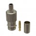 BNC female под кабель RG-58 (RG142 LMR195 RG400)
