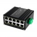 PoE-комутатор 10-портовий E-LINK LNK-IMC010GP з 8 портами PoE