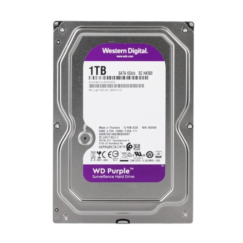 Жесткий диск 3.5" 1TB 64MB Western Digital Purple WD10EJRX