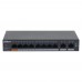 PoE-комутатор 10-портовий керований L2 Dahua DH-CS4010-8ET-60 з 8 портами PoE 60W