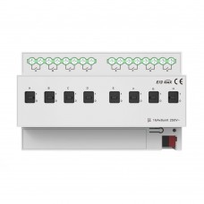 Модуль перемикачів на 8 каналів, 16A, KNX Akubela KXAC-B1R8A16