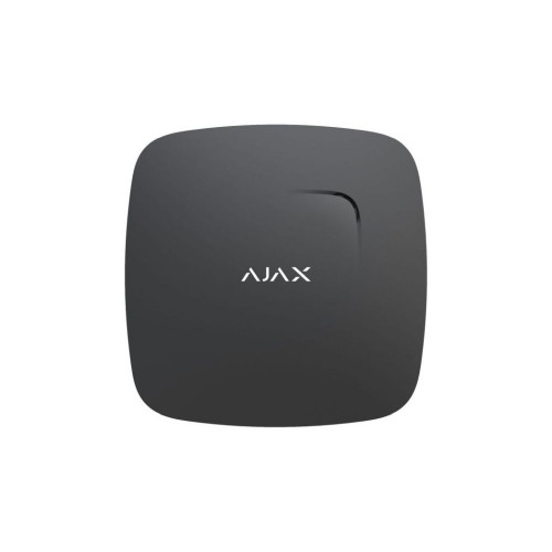 Беспроводной датчик дыма и угарного газа Ajax FireProtect Plus черный с температурным сенсором