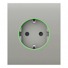 Фронтальная панель Ajax CenterCover (smart) [type F] [55] ASP oyster/устричная для умной розетки Outlet (type F)