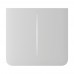 Кнопка Ajax SideButton (2-gang) vertical white/біла для Ajax LightSwitch vertical