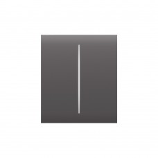 Кнопка Button (grey/серая) для LightSwitch CenterButton (2-gang) Ajax