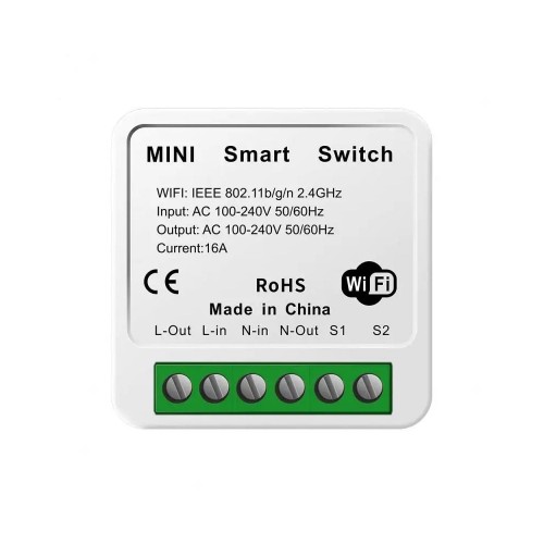 Разумное реле с WiFi Trinix TRX-WC02(WiFi)16А