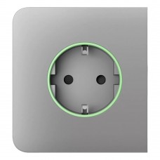 Фронтальная панель Ajax SideCover (smart) [type F] [55] ASP fog/дымная для умной розетки Outlet (type F)