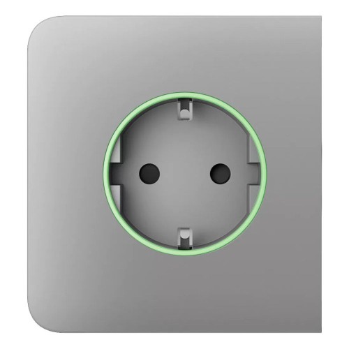 Фронтальная панель Ajax SideCover (smart) [type F] [55] ASP fog/дымная для умной розетки Outlet (type F)