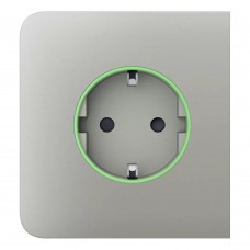 Фронтальная панель Ajax SideCover (smart) [type F] [55] ASP oyster/устричная для умной розетки Outlet (type F)