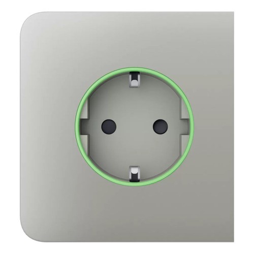 Фронтальная панель Ajax SideCover (smart) [type F] [55] ASP oyster/устричная для умной розетки Outlet (type F)