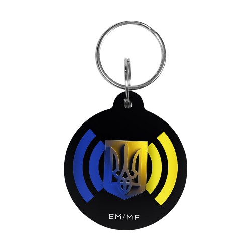 Ключ-брелок EM-Marine+Mifare Trinix Proximity-key EM+MF epoxy круглый d=35 мм герб